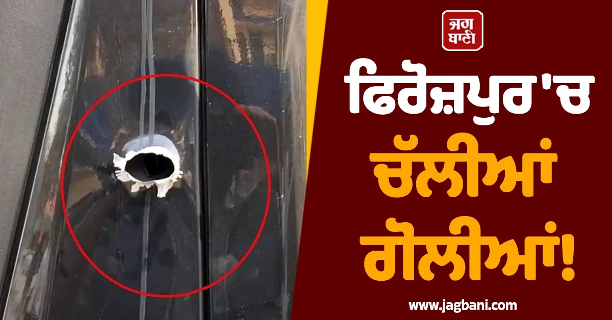 ਫਿਰੋਜ਼ਪੁਰ ''ਚ ਚੱਲੀਆਂ ਗੋਲੀਆਂ! ਪੁਰਾਣੀ ਰੰਜਿਸ਼ ਕਾਰਨ ਨੌਜਵਾਨ ਦਾ ਕਤਲ