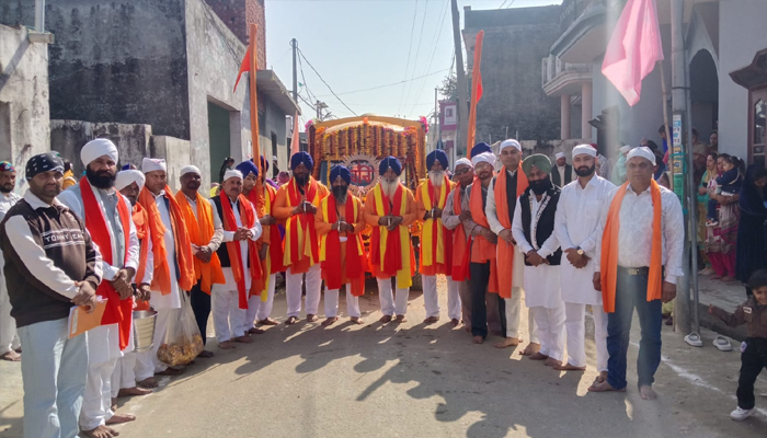 ਸਤਿਗੁਰੂ ਰਵਿਦਾਸ ਮਹਾਰਾਜ ਜੀ ਦੇ ਪ੍ਰਕਾਸ਼ ਪੁਰਬ ਨੂੰ ਸਮਰਪਿਤ ਪਿੰਡ ਜੌਹਲ 'ਚ ਸਜਾਇਆ ਗਿਆ ਨਗਰ ਕੀਰਤਨ