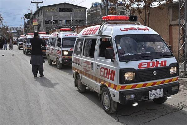 terrorist attack on ambulance in pakistan  3 dead