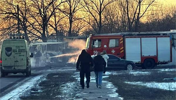 russian drone strike