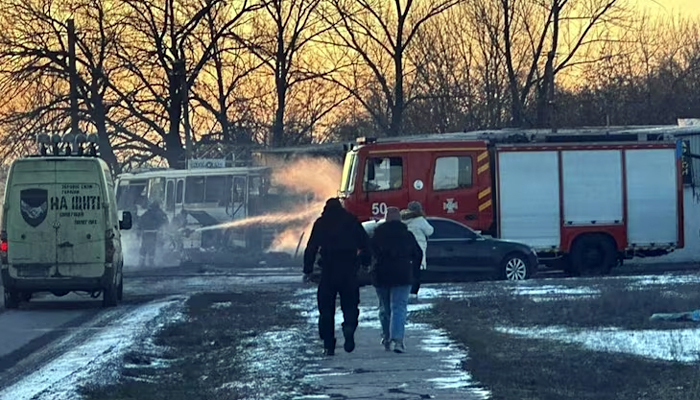 ਰੂਸੀ ਡਰੋਨ ਹਮਲੇ ਨੇ ਮਚਾਈ ਤਬਾਹੀ: ਮਾਈਨਿੰਗ ਵਰਕਰਾਂ ਦੀ ਬੱਸ ''ਤੇ ਹਮਲਾ, 15 ਲੋਕਾਂ ਦੀ ਮੌਤ