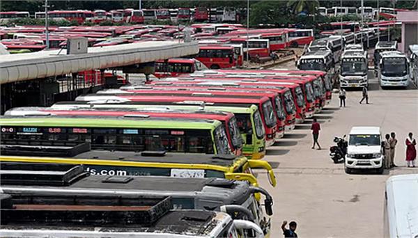 strike by private bus operators