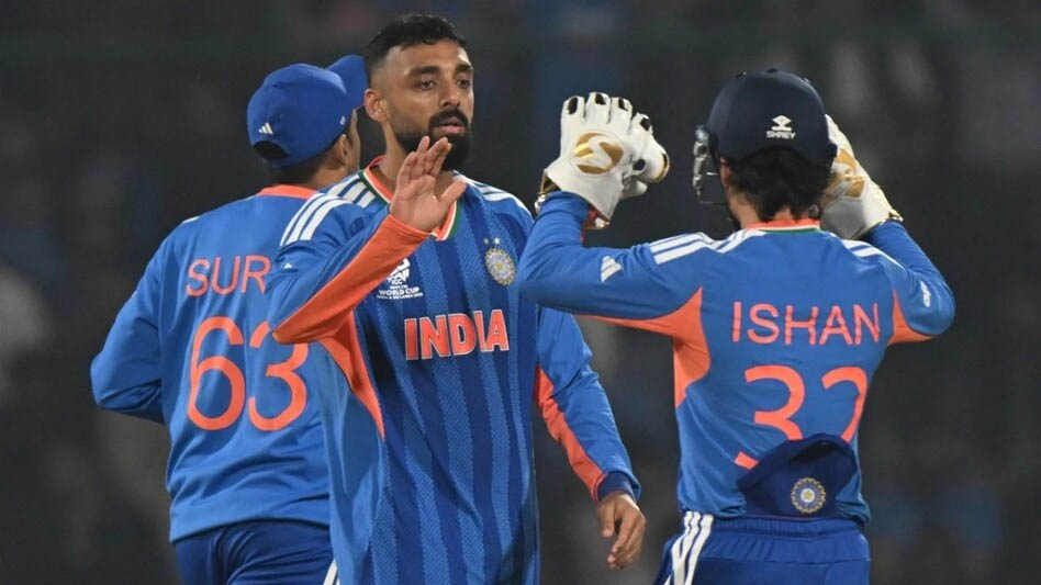 T20 ਵਰਲਡ ਕੱਪ ''ਚ ਭਾਰਤ ਦੀ ਲਗਾਤਾਰ ਦੂਜੀ ਜਿੱਤ, ਨਾਮੀਬੀਆ ਨੂੰ 93 ਦੌੜਾਂ ਨਾਲ ਹਰਾਇਆ