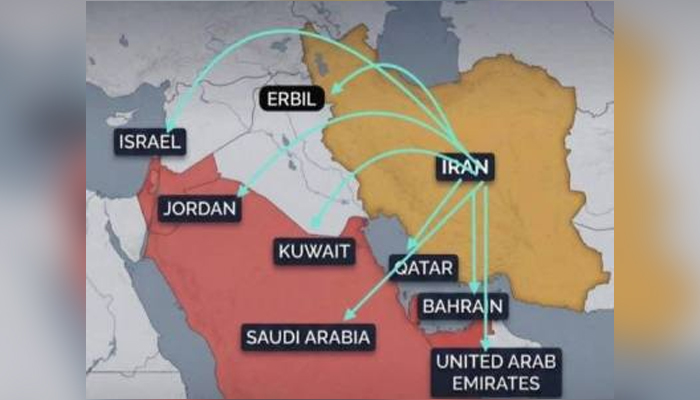 ਈਰਾਨ ਦਾ ਵੱਡਾ ਦਾਅਵਾ: 14 ਅਮਰੀਕੀ ਫੌਜੀ ਅੱਡਿਆਂ ''ਤੇ ਦਾਗੀਆਂ ਮਿਜ਼ਾਈਲਾਂ