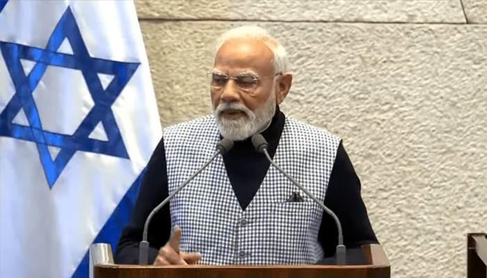 'ਟੈਰਰ, ਟ੍ਰੇਡ ਅਤੇ ਟਾਕ'... ਇਜ਼ਰਾਈਲ ਦੀ ਸੰਸਦ 'ਚ PM ਮੋਦੀ ਦਾ ਇਤਿਹਾਸਕ ਸੰਬੋਧਨ
