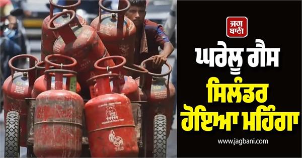 domestic gas cylinder has become expensive