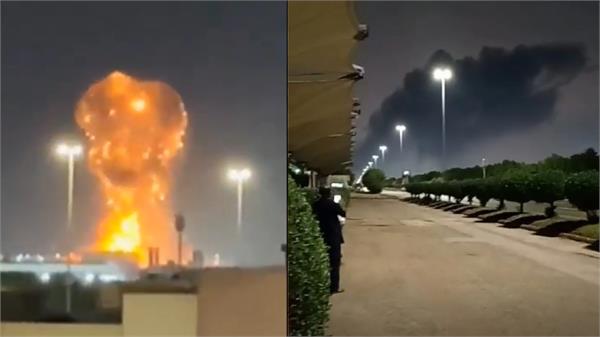 multiple blasts heard as iran steps up attacks on saudi arabia