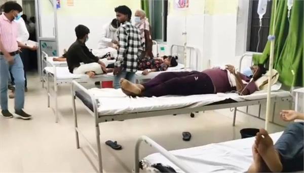45 people fall victim to food poisoning in barabanki