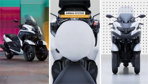 world  s first scooter with airbag
