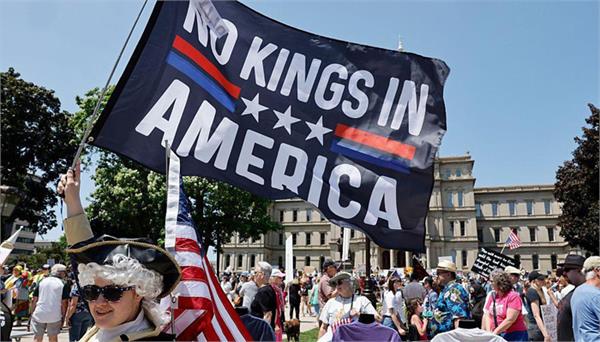 protest against trump in america