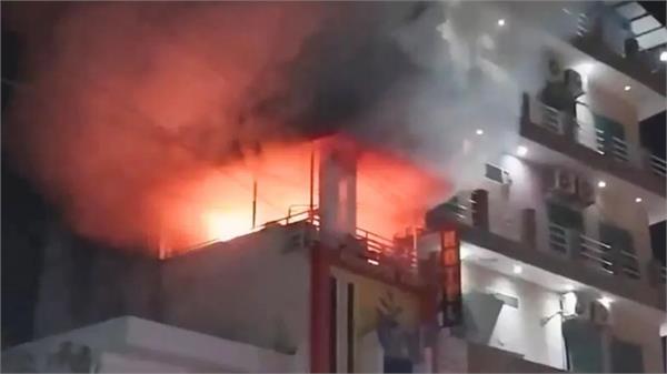 world cup victory celebrations in ajmer fire in shop