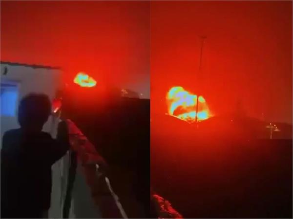 drone attack on oil refinery in iraq