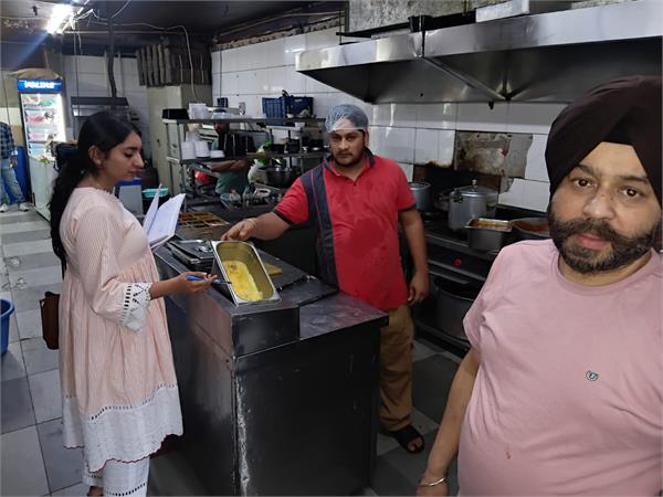 major action by food safety team in ludhiana