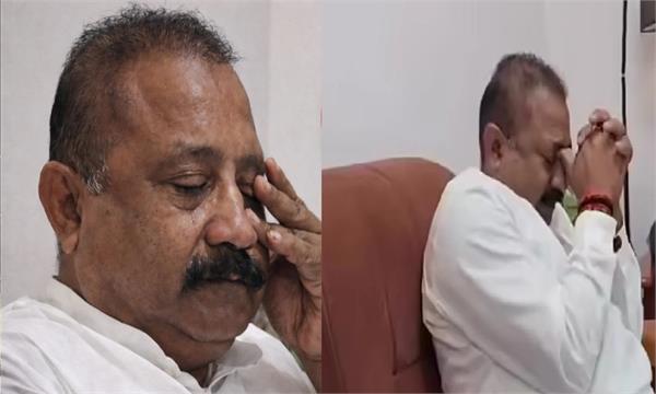 nitish kumar resignation cried ashok chaudhary