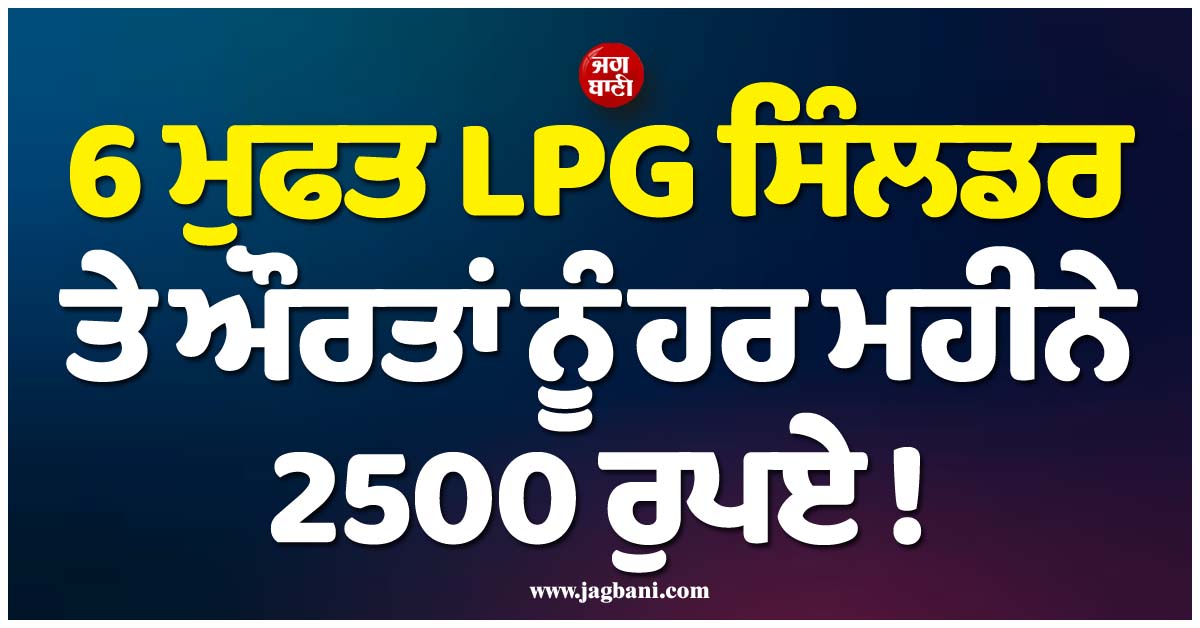6 ਮੁਫਤ LPG ਸਿੰਲਡਰ ਤੇ ਔਰਤਾਂ ਨੂੰ ਹਰ ਮਹੀਨੇ 2500 ਰੁਪਏ ! Actor ਤੋਂ ਸਿਆਸਤਦਾਨ ਬਣੇ ਵਿਜੇ ਨੇ ਕਰ''ਤੇ ਵੱਡੇ ਐਲਾਨ