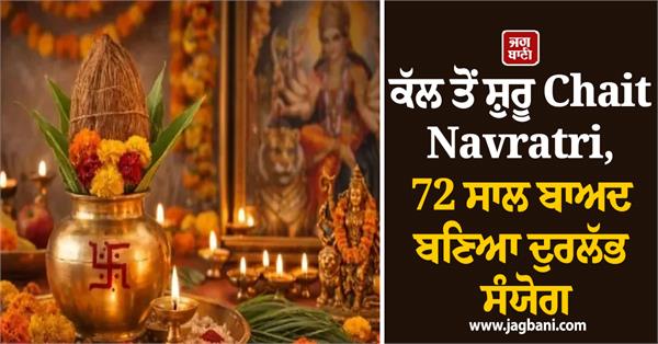 chait navratri starts tomorrow