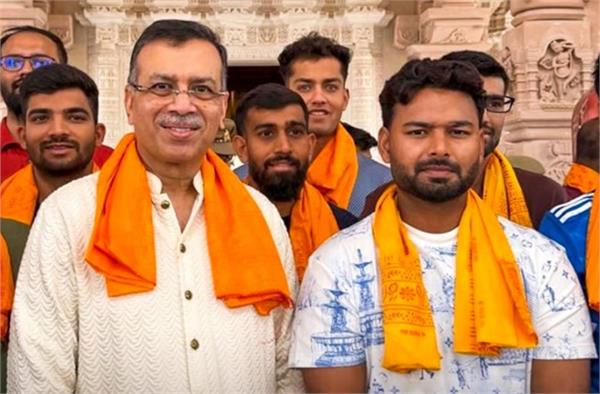 lsg seeks blessings of ram lalla ahead of ipl 2026