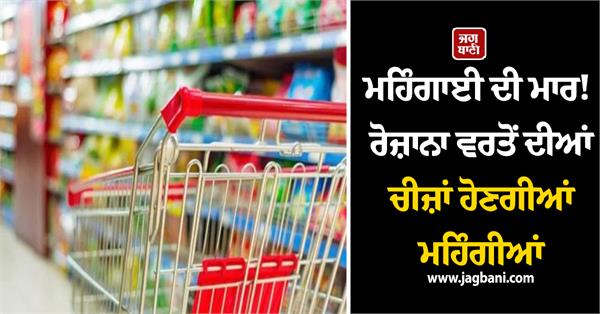 daily use items will become expensive  raw material prices increase concern