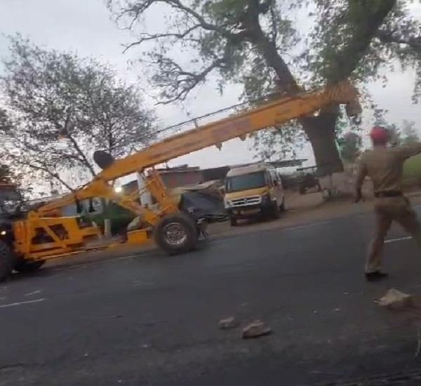 man dies in horrific road accident