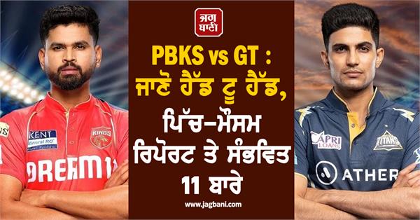 pbks vs gt