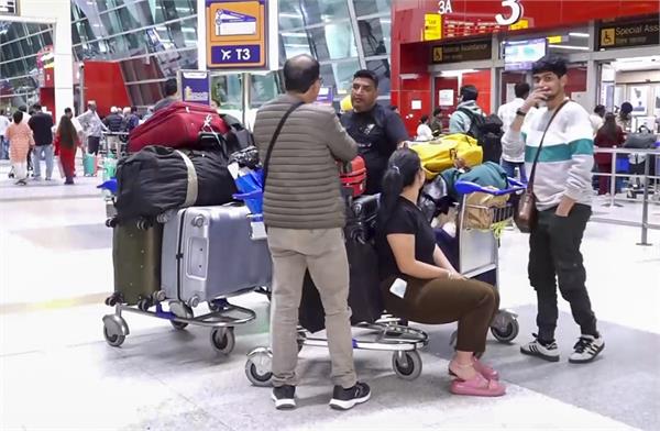 iran israel war indira gandhi international airport passengers