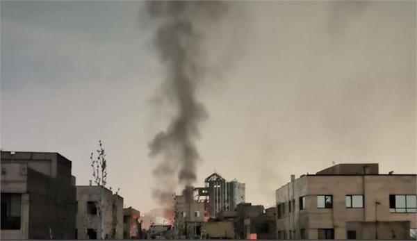 iran space center strike