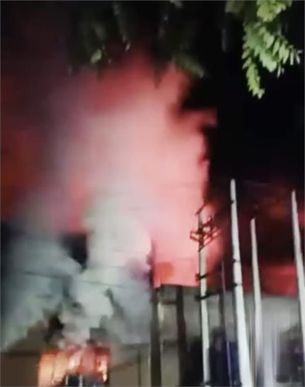 fire in ludhiana factory