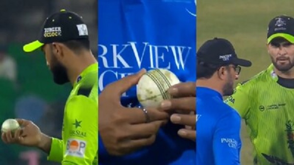 ਪਾਕਿਸਤਾਨੀ ਗੇਂਦਬਾਜ਼ਾਂ ਦੀ ਫਿਰ ਖੁੱਲ੍ਹ ਗਈ ਪੋਲ, PSL ''ਚ ਲਾਈਵ ਮੈਚ ਦੌਰਾਨ ਕੀਤੀ ''ਬਾਲ ਟੈਂਪਰਿੰਗ''!