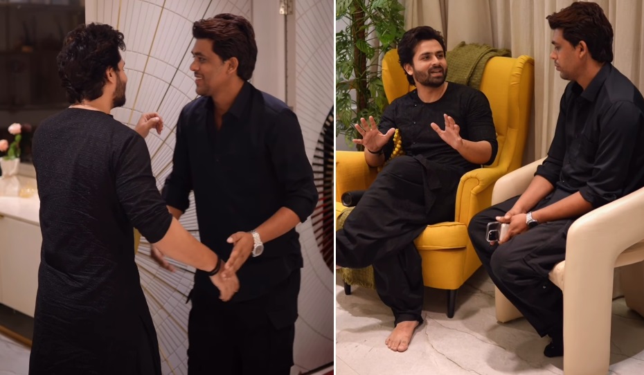 ਦੀਪਿਕਾ ਕੱਕੜ ਤੇ ਸ਼ੋਏਬ ਇਬਰਾਹਿਮ ਦੇ ਘਰ ਪਹੁੰਚੇ ''ਕਾਰਵਾਂ'' ਫੇਮ ਗਾਇਕ ਸ਼ਹਿਜ਼ਾਦ ਅਲੀ