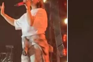 sunanda sharma started crying on stage