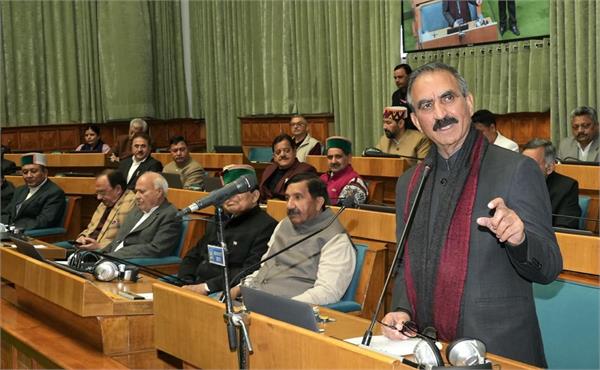 himachal pradesh  sukhvinder singh sukhu  budget 2026  legislative assembly