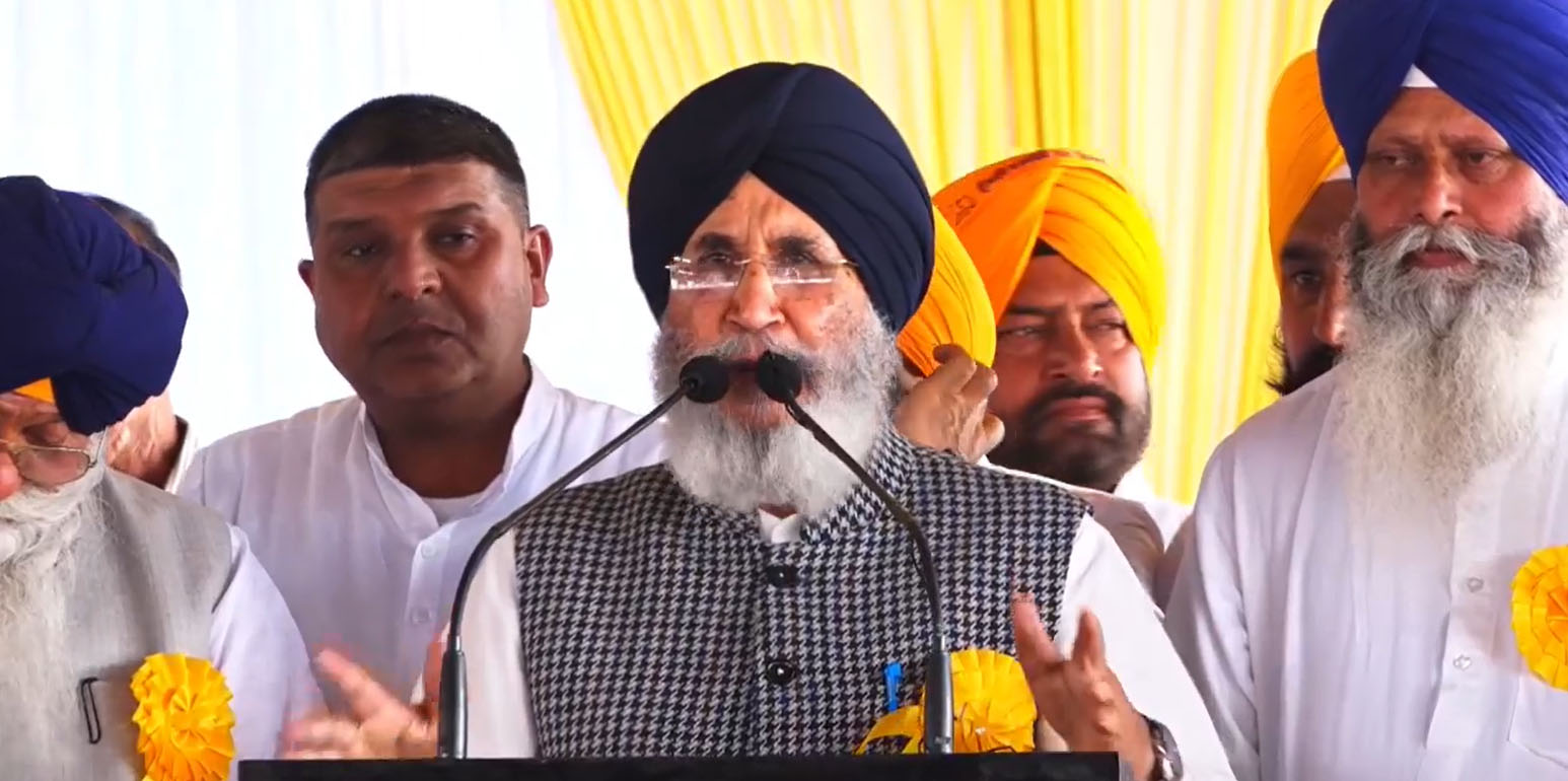 ਡੇਰਾ ਬਾਬਾ ਨਾਨਕ ‘ਚ ਰੈਲੀ 'ਚ ਬੋਲੇ ਡਾ. ਦਲਜੀਤ ਚੀਮਾ, DM ਰੰਧਾਵਾ ਦੀ ਖੁਦਕੁਸ਼ੀ ਮਾਮਲੇ ‘ਤੇ ਚੁੱਕੇ ਸਵਾਲ