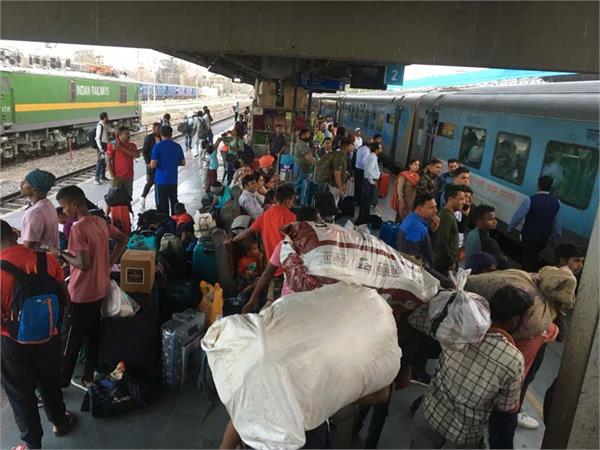 train delays become a problem during the   rainy season  