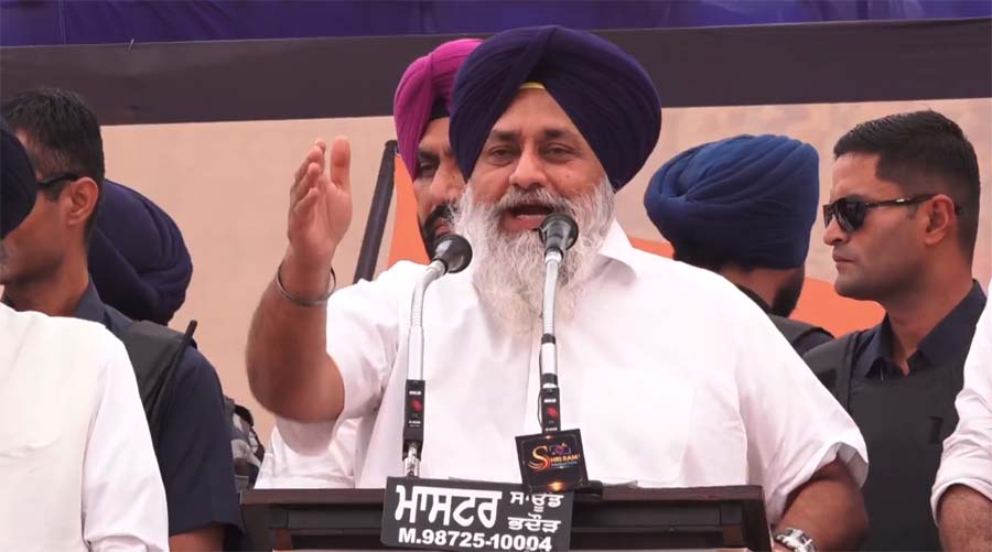 ਪੰਜਾਬ 'ਚ ਬਣਾਓ ਖੇਤਰੀ ਪਾਰਟੀ ਦੀ ਸਰਕਾਰ, ਲਿਆ ਦੇਵਾਂਗੇ ਪੂਰੇ ਨਜ਼ਾਰੇ: ਸੁਖਬੀਰ ਬਾਦਲ