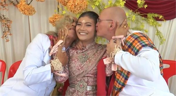 a unique wedding took place in thailand
