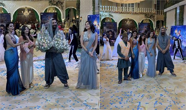 akshay kumar and rajpal yadav arrive on the sets of naagin 