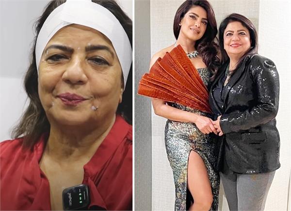 priyanka chopra  s mother  s botox treatment