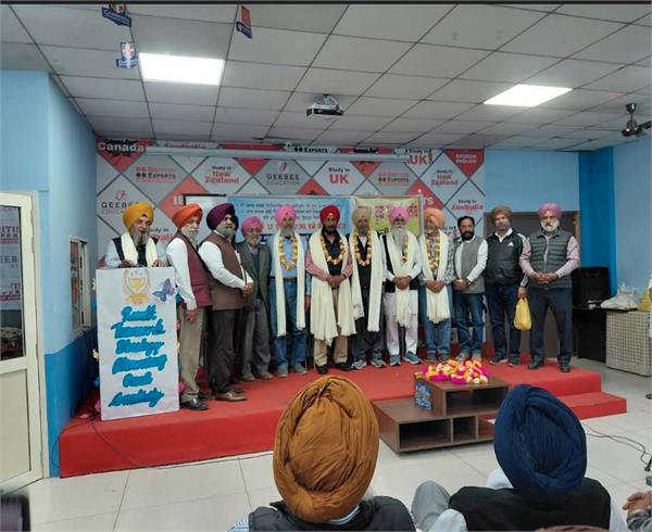 punjab kabaddi championship winning faridkot team honored on reaching tanda