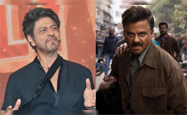 shah rukh khan praises anil kapoor  s performance in   subedar  
