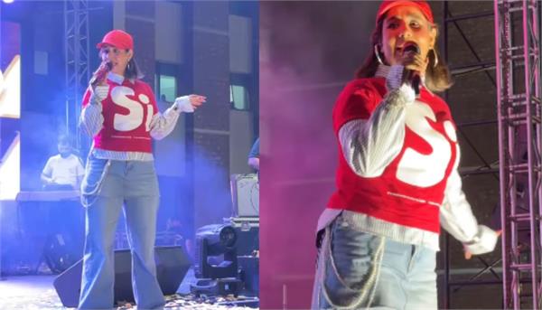 boy makes inappropriate gestures to sunanda sharma on live show