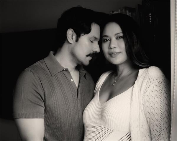 randeep hooda lin laishram glow in maternity pictures