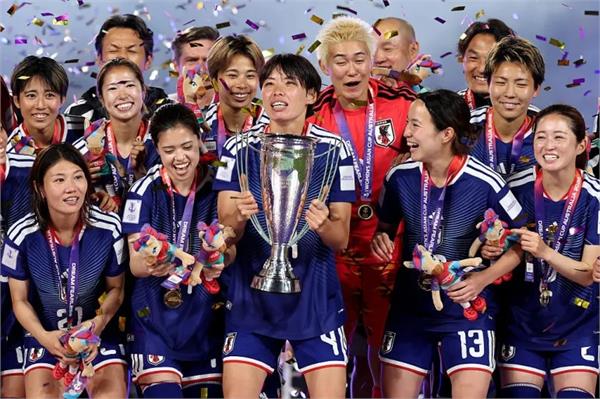 japan defeats australia to win third afc women  s asia cup