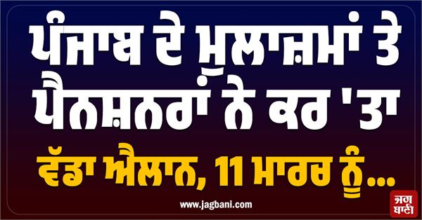 punjab employees  pensioners