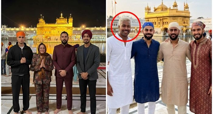 ਸ੍ਰੀ ਦਰਬਾਰ ਸਾਹਿਬ ਦੀਆਂ ਫਿਰ ਤੋਂ AI ਤਸਵੀਰਾਂ ਵਾਇਰਲ, ਕ੍ਰਿਕਟਰ ਯੁਵਰਾਜ ਤੇ ਹਾਰਦਿਕ ਨੂੰ ਨੰਗੇ ਸਿਰ ਦਿਖਾਇਆ