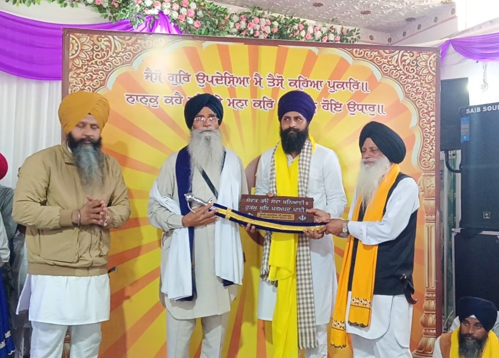 ਇਨਸਾਨੀਅਤ ਦੀ ਖਿਦਮਤ ਕਰਨ ਵਾਲੇ ਭਾਈ ਮਨਜੋਤ ਸਿੰਘ ਤਲਵੰਡੀ ਭਾਈ ਘਨਈਆ ਜੀ ਐਵਾਰਡ ਨਾਲ ਸਨਮਾਨਿਤ