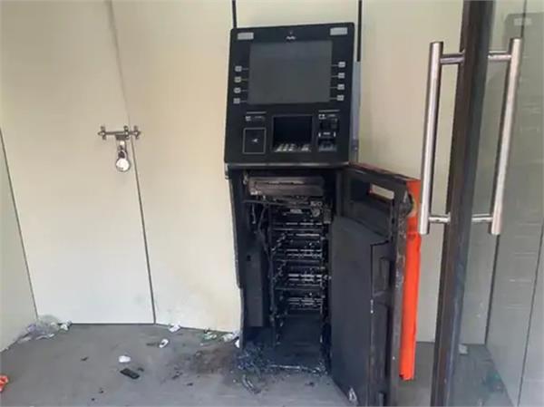 ludhiana bank atm robbery