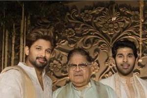 allu arjun says   welcome to the allu family   to his new sister in law nayanika