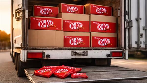 truck full of 12 tons of kitkat chocolates goes missing