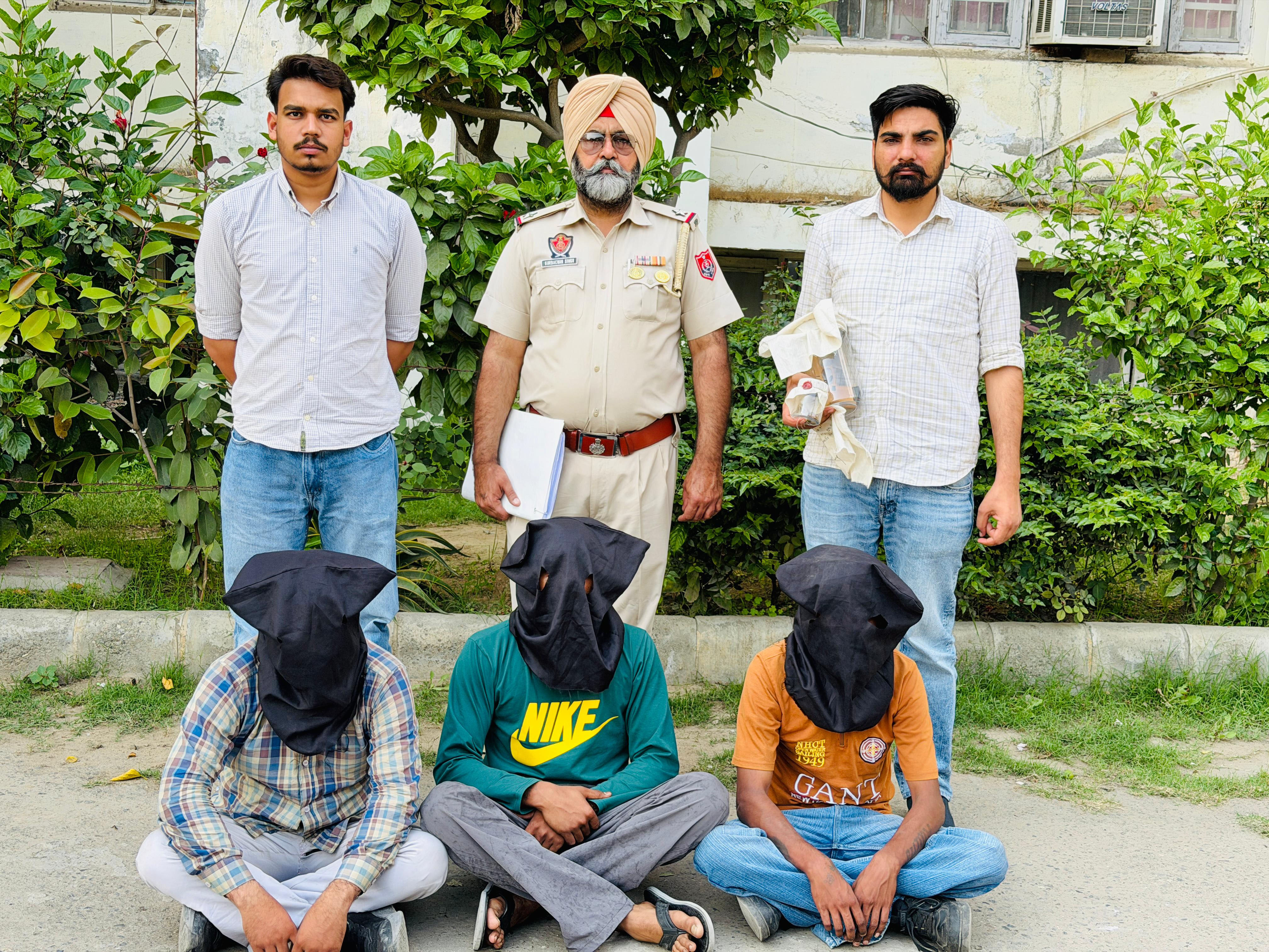 ਗੋਲਡੀ ਬਰਾੜ ਗੈਂਗ ਦੇ 3 ਗੁਰਗੇ ਕਾਬੂ, ਵਿਦੇਸ਼ੀ ਪਿਸਟਲ ਤੇ ਜ਼ਿੰਦਾ ਰੌਂਦ ਬਰਾਮਦ