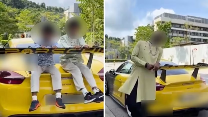 ਸਿੰਗਾਪੁਰ ''ਚ ਭਾਰਤੀ ਮੂਲ ਦੇ ਵਿਅਕਤੀ ਦੀ ਵੱਡੀ ਲਾਪਰਵਾਹੀ; ਕਾਰ ਦੀ ਡਿੱਗੀ ''ਤੇ ਬੱਚਿਆਂ ਨੂੰ ਬਿਠਾ ਕੇ ਚਲਾਈ ਗੱਡੀ